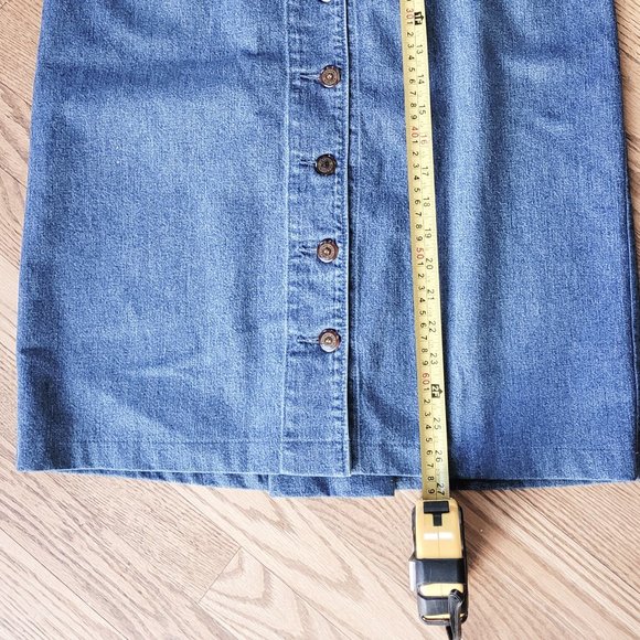 Vintage French Dressing from Paris denim skirt - Picture 5 of 6